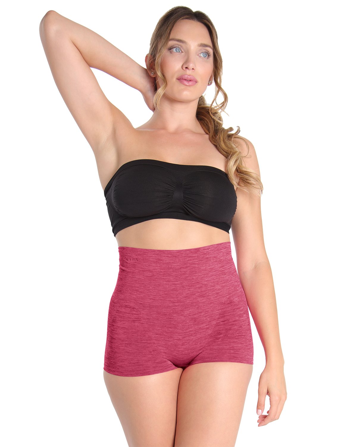High-Waisted Shaping Boy Shorts