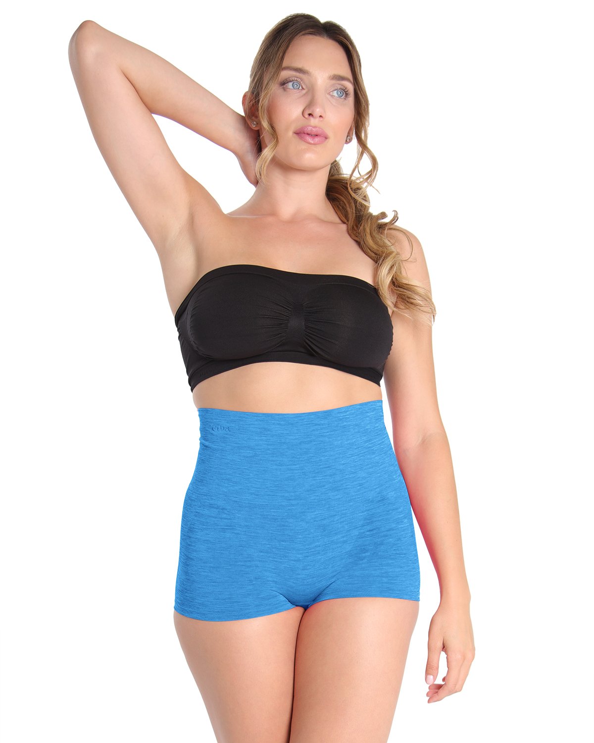 High-Waisted Shaping Boy Shorts