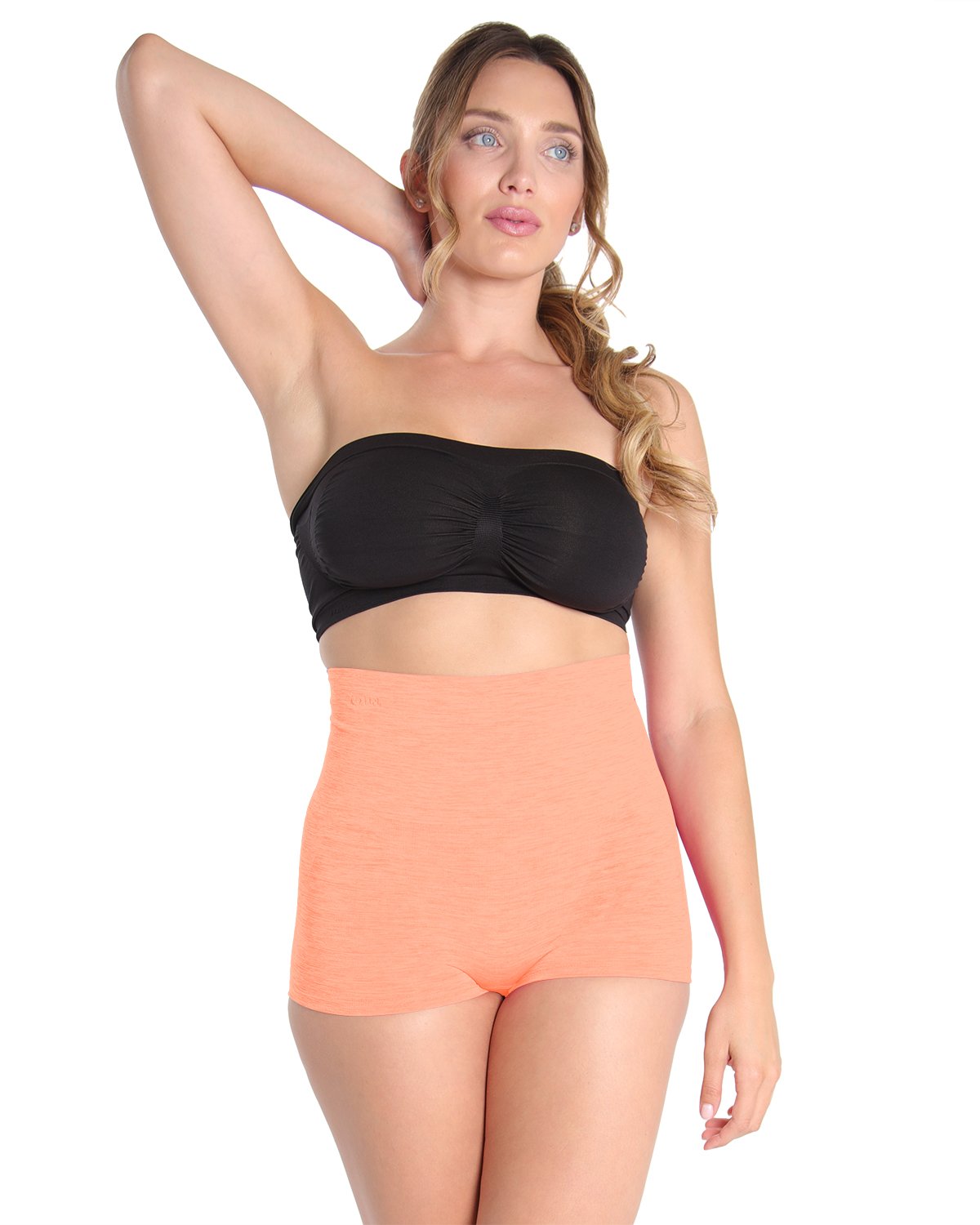 High-Waisted Shaping Boy Shorts