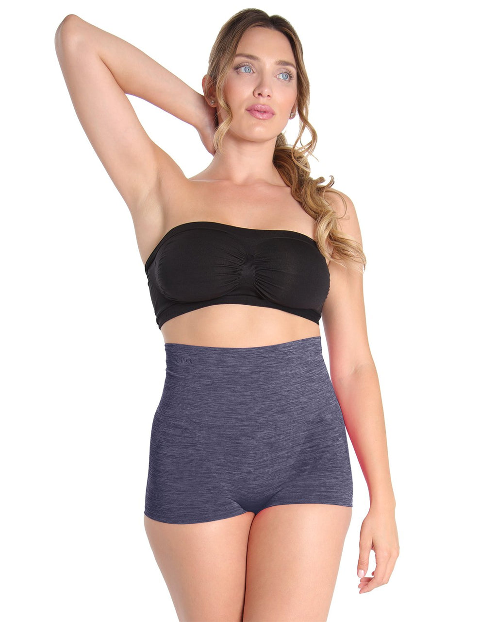 High-Waisted Shaping Boy Shorts