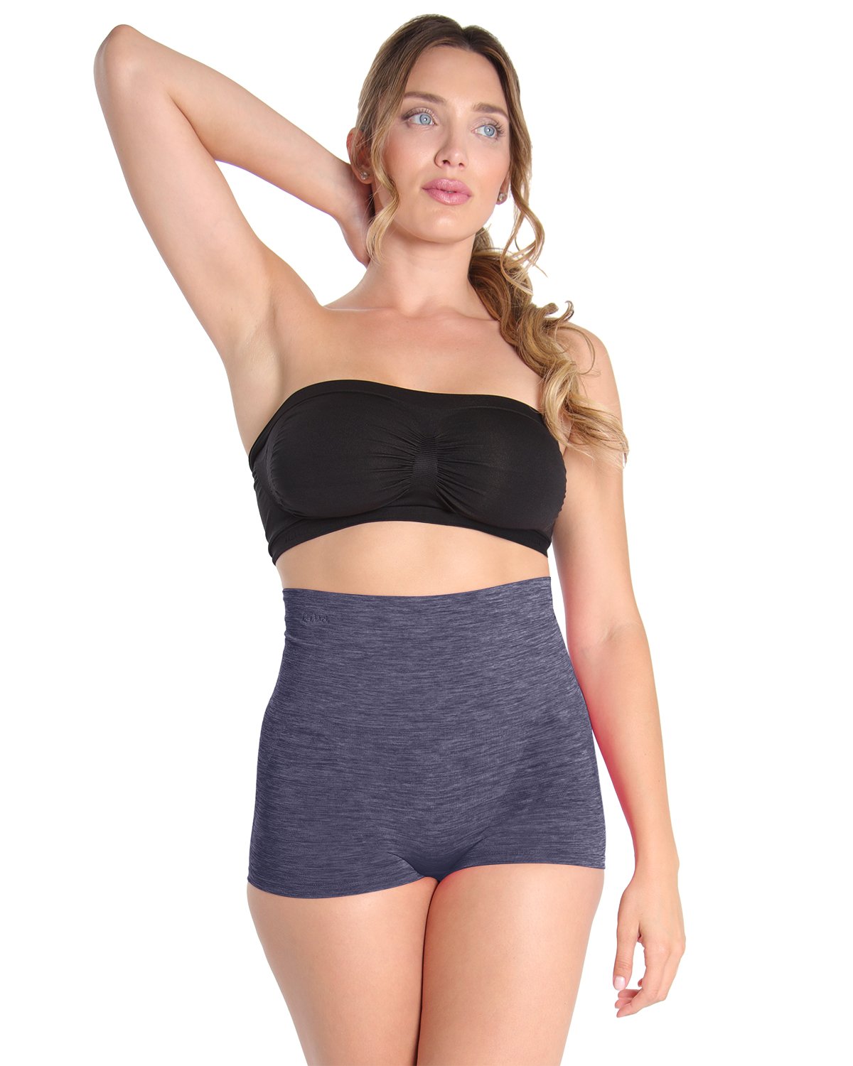 High-Waisted Shaping Boy Shorts
