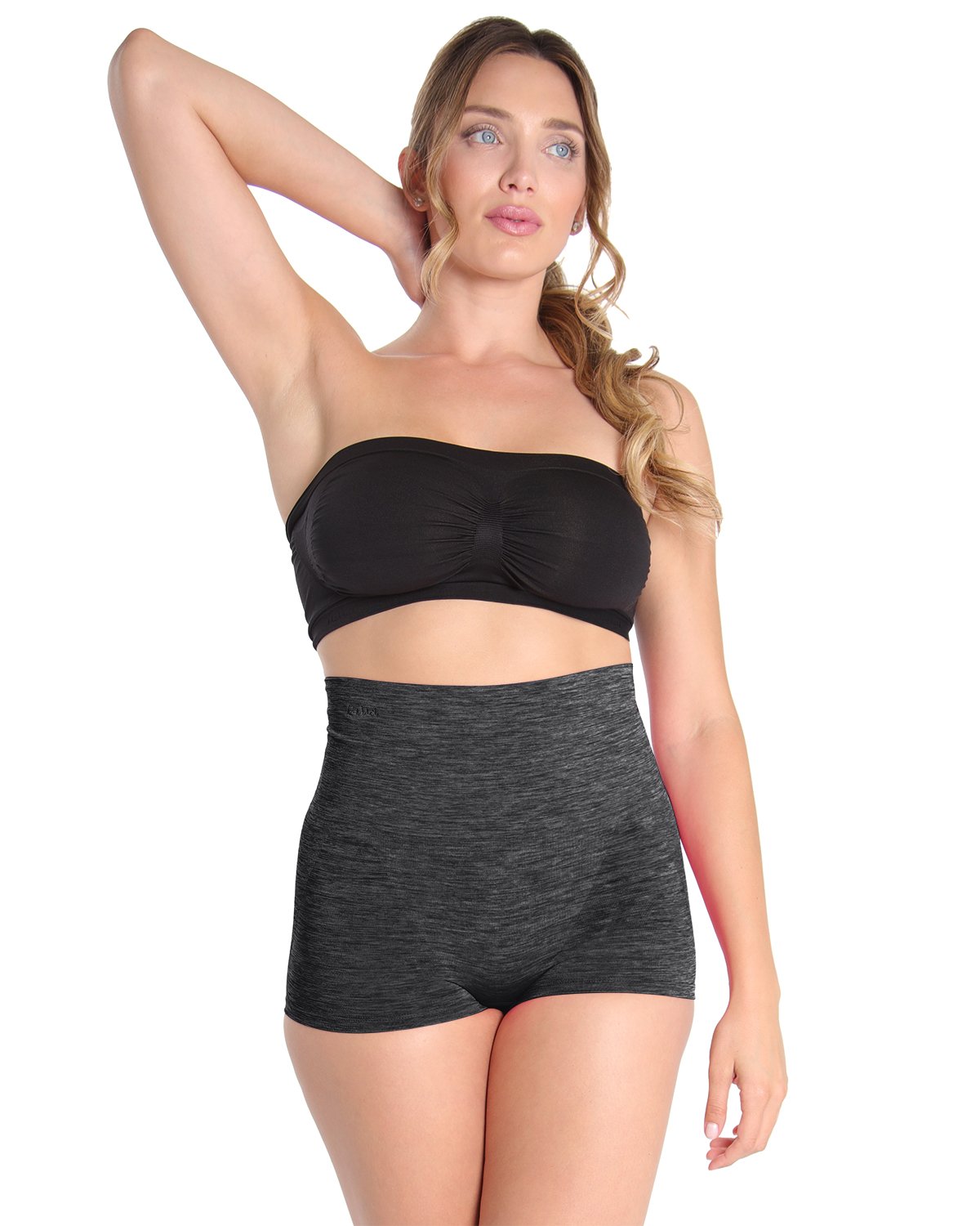 High-Waisted Shaping Boy Shorts