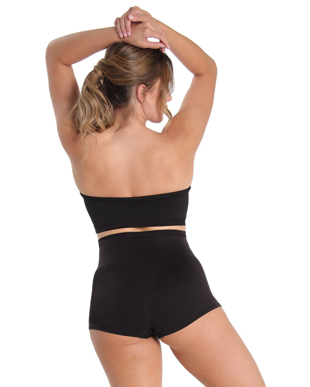 High-Waisted Shaping Boy Shorts
