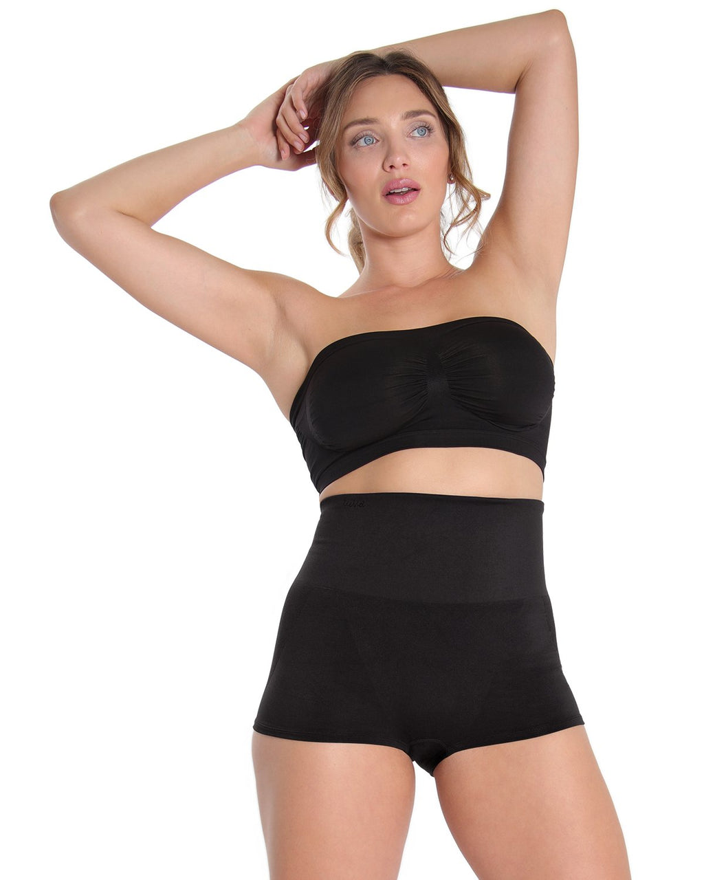 High-Waisted Shaping Boy Shorts
